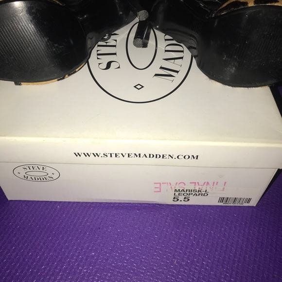 Leopard Print Heels - Picture 3 of 3